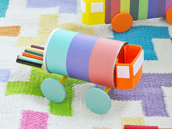 DIY Recycled Toy Trucks - Easy Paper Crafts for Kids
