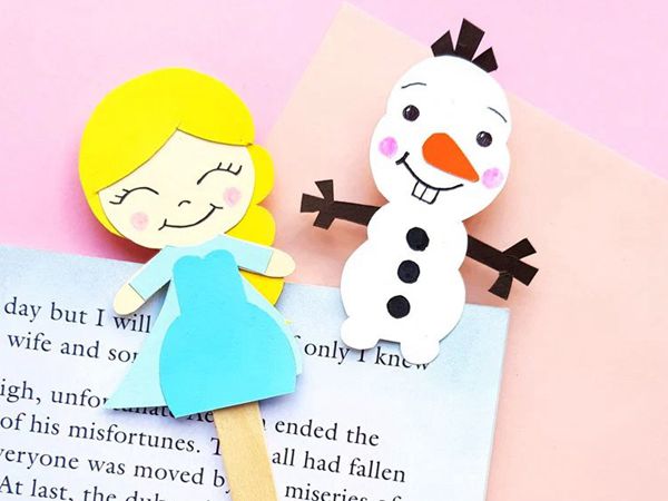 Frozen Paper Craft - Easy Paper Crafts for Kids