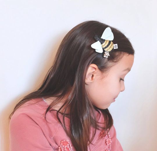 Bumble Bee Hair Clip - Cute Hair Clip for Kids