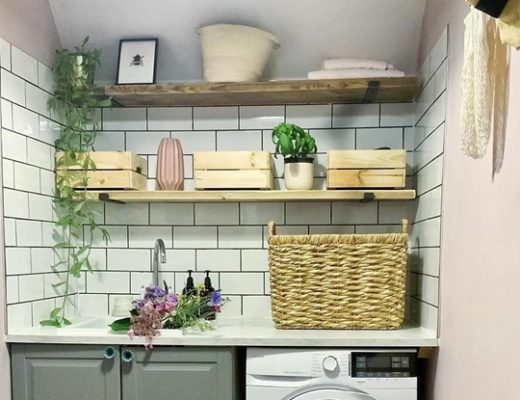 Laundry Room Shelving Ideas