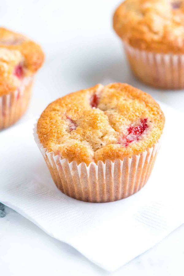 Perfect Strawberry Muffin Snack - Snack Recipes for Kids