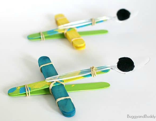 Popsicle Stick Catapults - Easy Popsicle Crafts for Kids