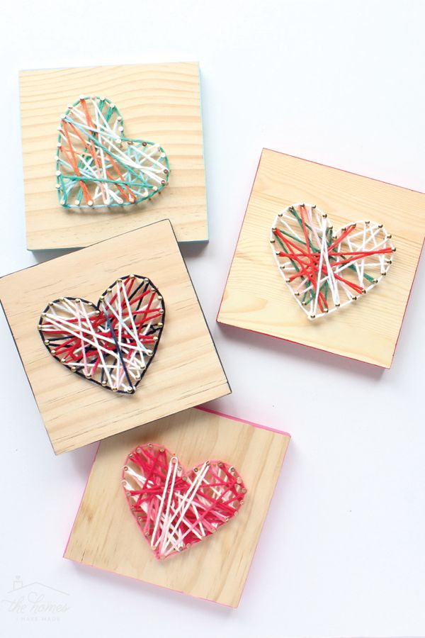 Easy DIY String Art Gift - String Art Ideas