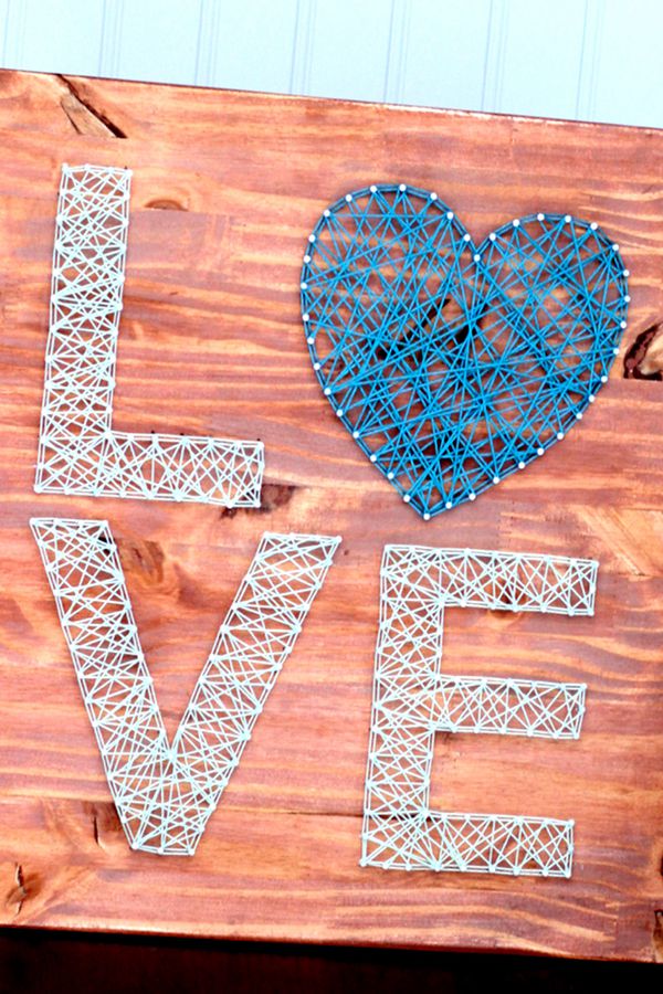 Love String Art - String Art Ideas