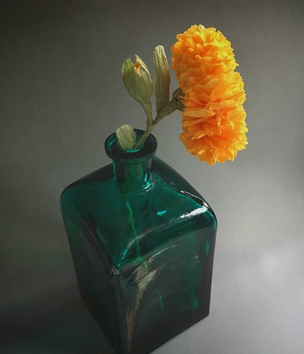 Marigold Paper Flowers - DIY Paper Flowers Ideas
