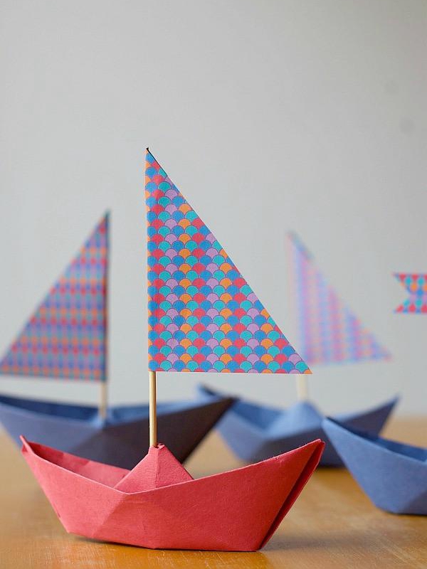 Paper Boat How To - Toilet Paper Roll Crafts