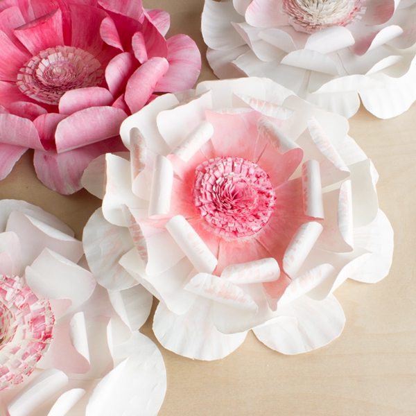 Paper Plate Flowers - DIY Paper Flowers Ideas