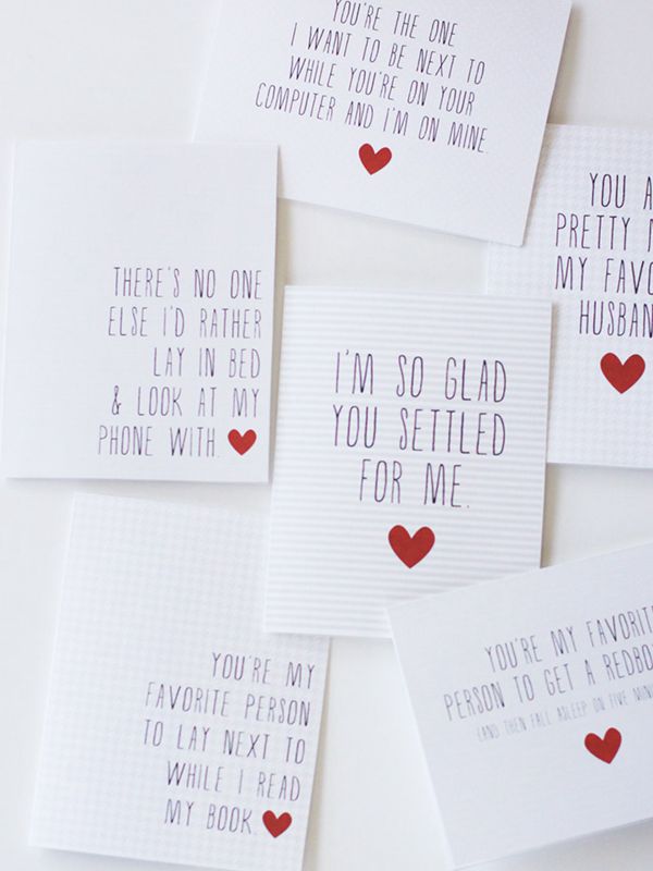 Printable Funny Valentine’s Day Cards - DIY Valentine’s Day Card Ideas
