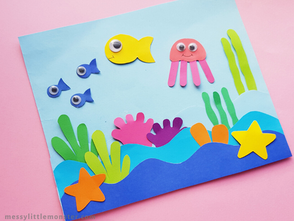 Ocean Paper Craft - Easy Paper Crafts for Kids