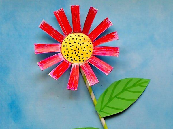 Paper Cup Flower Craft - Easy Paper Crafts for Kids